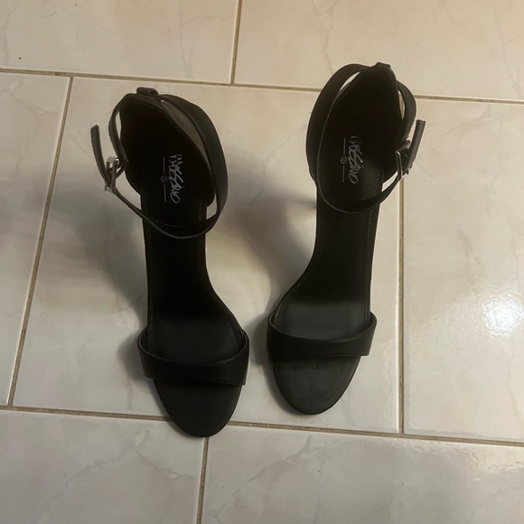 Mossimo Women’s Black Open Toe High Heels Sandals - Picture 2 of 9